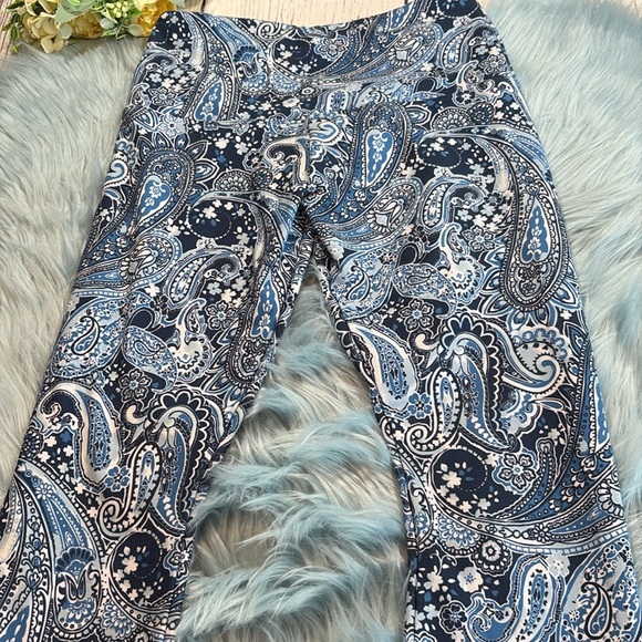 Lorna Jane Uptown Paisley Core Full Length Tights Leggings sz S - Picture 5 of 10